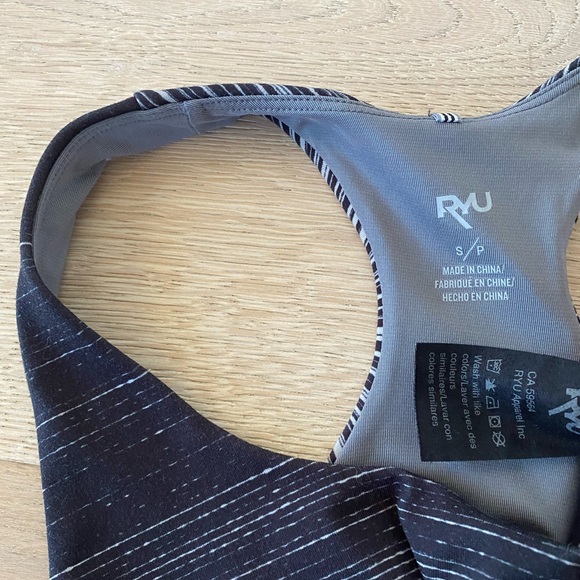 RYU Core Sports Bra Stripe Size S - Picture 4 of 8